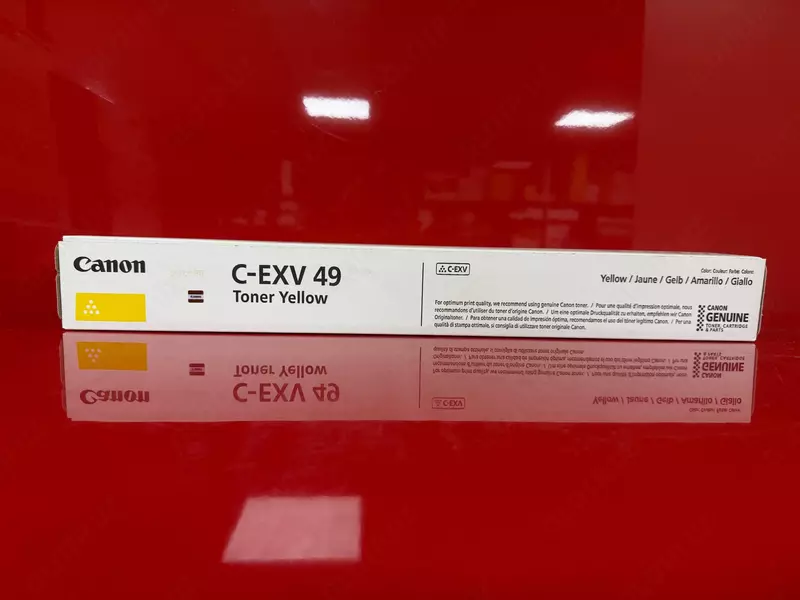 Canon C-EXV 54 — оригинальный жёлтый тонер-картридж