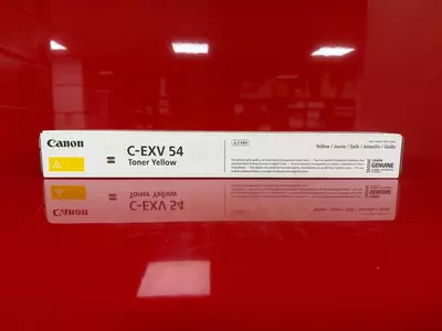 Canon C-EXV 54 — оригинальный жёлтый тонер-картридж