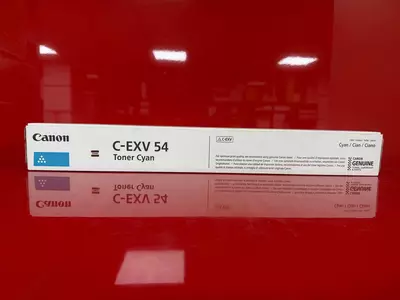 Canon C-EXV 54 — оригинальный голубой (Cyan) тонер-картридж