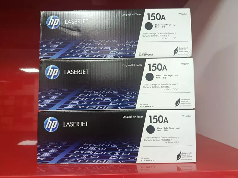 150A LaserJet Original Qora Toner Kartrij (W1500A) - M111 va MFP M141 uchun