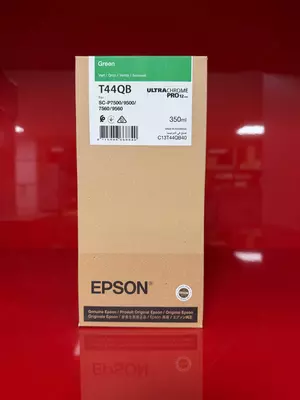 Epson UltraChrome PRO12 T44QB (C13T44QB40) Green siyoh kartridji, 350ml (SureColor SC-P7500 / SC-P9500 / 7560 / 9560 uchun)