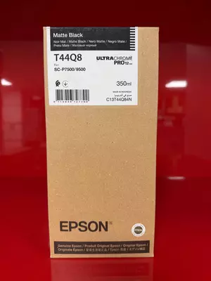 Картридж с чернилами Epson UltraChrome PRO12 T44Q8 (C13T44Q84N) Matte Black, 350 мл (для SureColor SC-P7500 / SC-P9500)