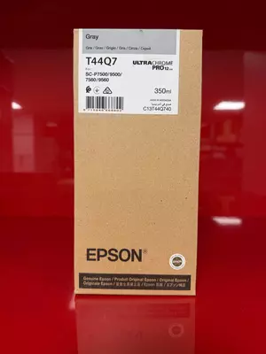 Epson UltraChrome PRO12 T44Q7 (C13T44Q740) Gray siyoh kartridji, 350ml (SureColor SC-P7500 / SC-P9500 / 7560 / 9560 uchun)