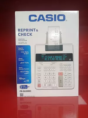 Casio FR-2650RC chop etuvchi kalkulyatori, 12 xonali