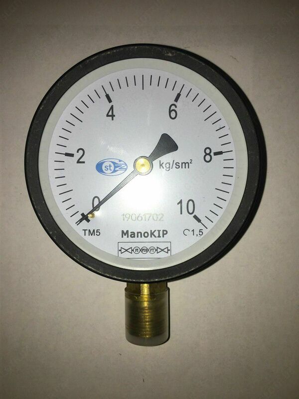 Манометр, напоромер, низкого давления МП-3-У -10 кг/см2