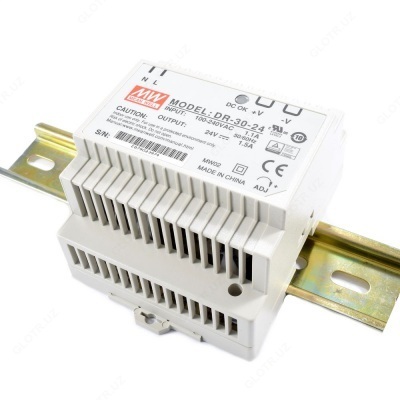 329 000 сум / шт. DR-30-24 Блок питания импульсный MEAN WELL