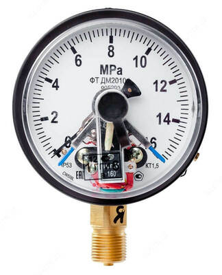 Манометры электроконтактные, пылевлагозащищенные ДМ 2005,ДА 2005, ДВ 2005 IP