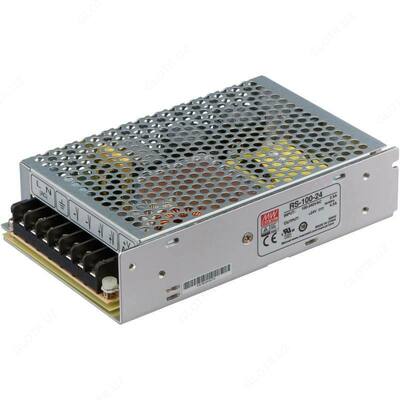 RS-100-24, quvvat manbai, 24B, 4.5A, 108W