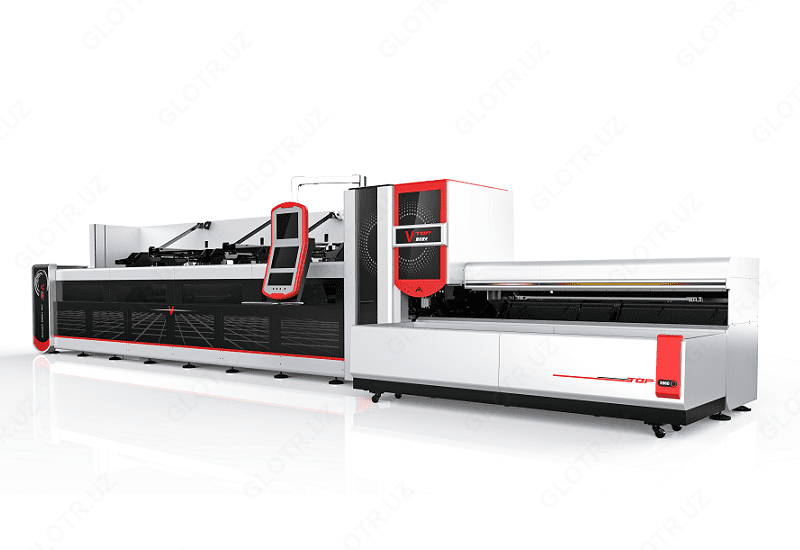 Автоматический волоконный лазерный станок для резки трубы