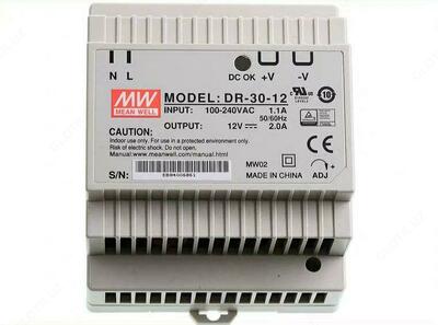 DR-30-12 Блок питания MEAN WELL - 379 000 сум / шт.