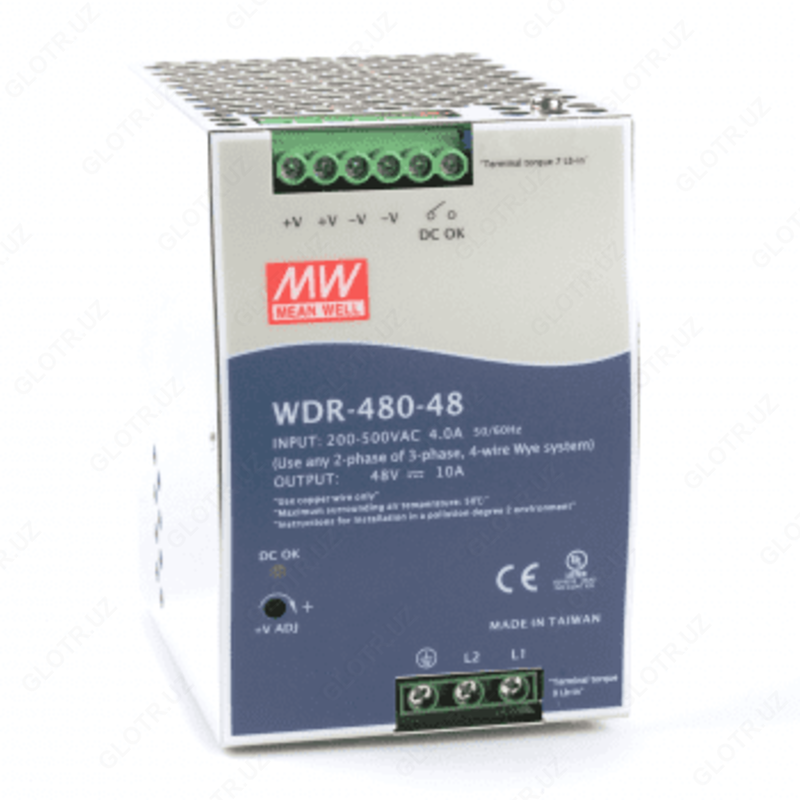 WDR-480-48 Блок питания MEAN WELL