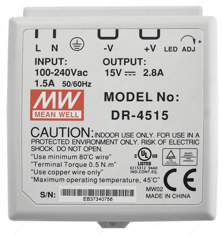 DR-4515 elektr ta'minoti yaxshi