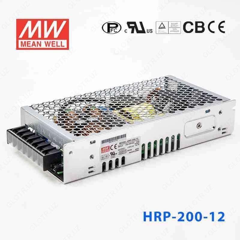 HRP-200-12 Блок питания MEAN WELL