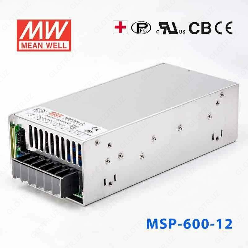 MSP-600-12 Yaxshi elektr ta'minoti