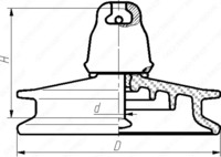 Изолятор ПСД 70 - от {0} сум