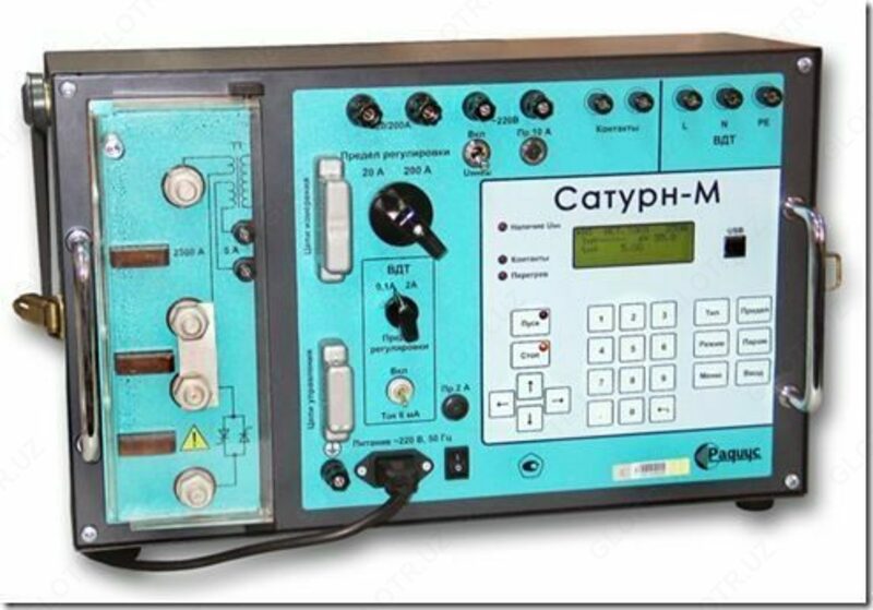 САТУРН-М — Устройство для проверки автоматических выключателей (до 2 кА)