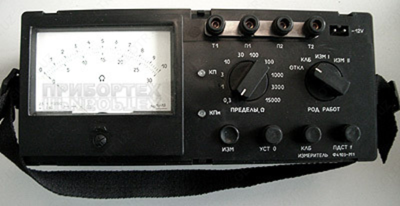 Ф4103-М1 — Измеритель сопротивления заземлений