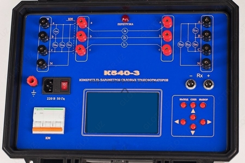K540-3 - Quvvat transformatorining parametrlari o'lchagich