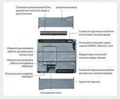 6ES7215-1AF40-0XB0 Контактор Siemens S7-1200 - 8 600 000 сум / шт.