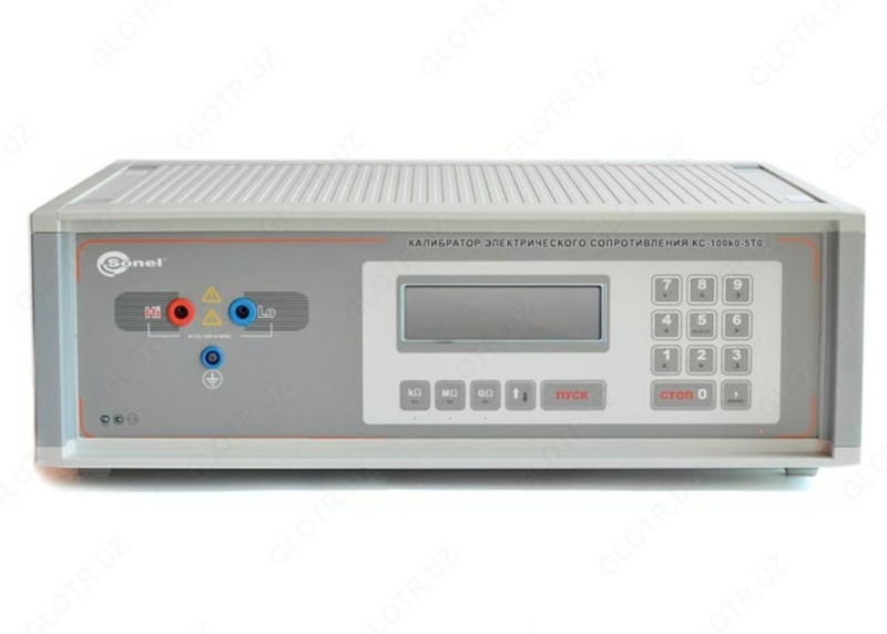 KS-50k0-100G0 - 50 kOhm - 100 GOhm oralig'idagi elektr qarshilik kalibratori