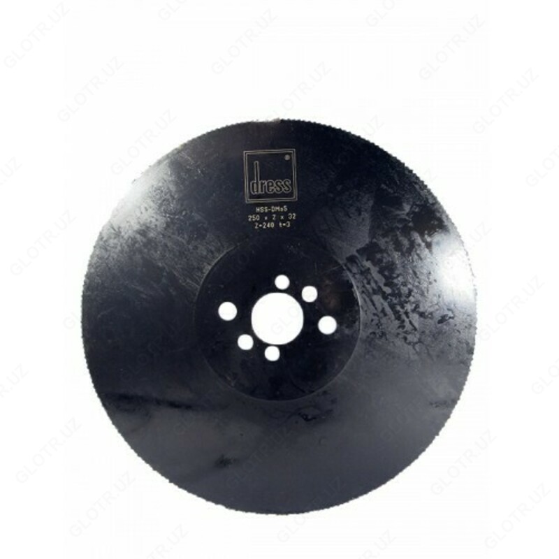 ДИСК ПИЛЬНЫЙ ПО МЕТАЛЛУ 250X1.2X32 ММ 250 ЗУБЬЕВ ДЛЯ ТОРЦОВОЧНОЙ ПИЛЫ