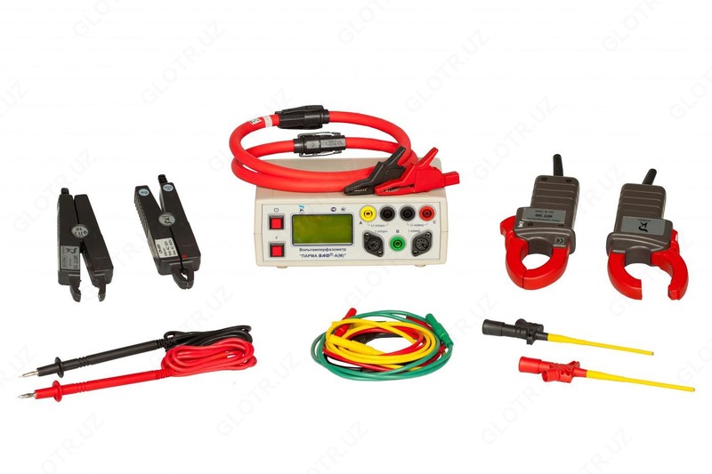 PARMA VAF-A (M) 0-2-2-1 - volt-ampermetr (300A uchun ikkita o'lchash qisqichi, 3000A uchun ikkita Ampflex egiluvchan qisqichlari bilan)
