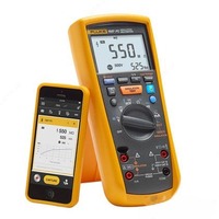 Fluke 1587/MDT FC — комплект мультиметр-мегомметр c функцией беспроводной связи + токовые клещи + индикатор чередования фаз - от 10 сум