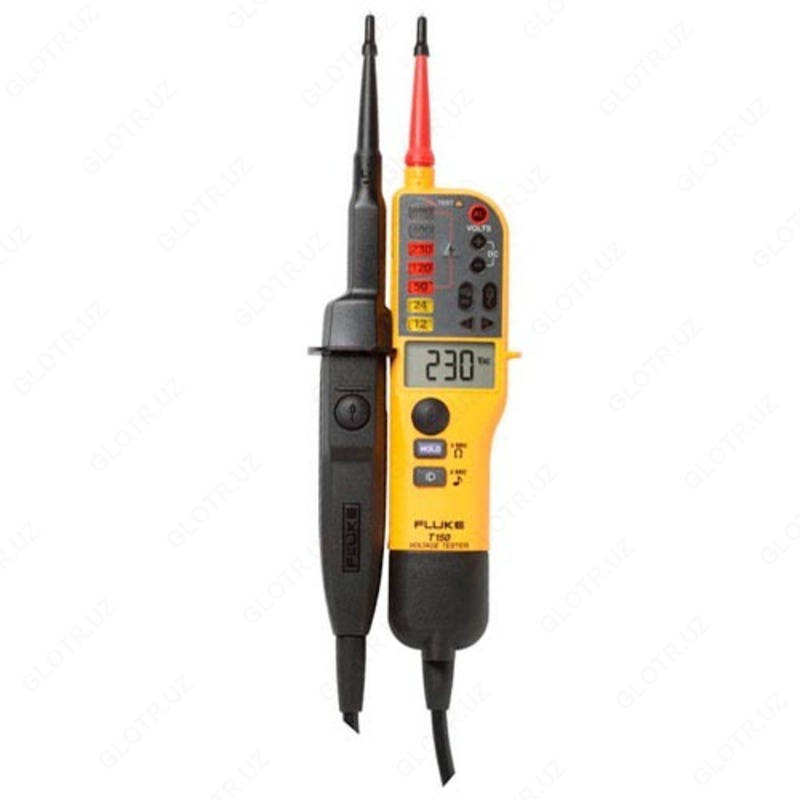Fluke T150 LCD kuchlanish / uzluksizlikni tekshirgichi Ohmmetr va o'zgartirilgan yuk bilan