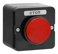 PKE 212-1 U3 tugmachali pushti IP40 (plastik) qo'ziqorin