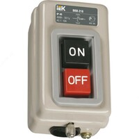 Выключатель кнопочный ВКИ-230 3р 16А 230/400В IP40 ИЭК - от {0} сум