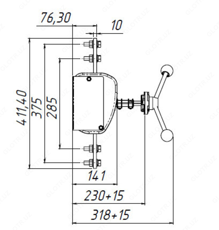 VNK-43-41130-32 UHL3 markazidan ajratgich.