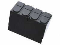 2 TERMINAL. CAP 3/4 P. (INS100 / 160) Schneider Electric - {0} so'mdan