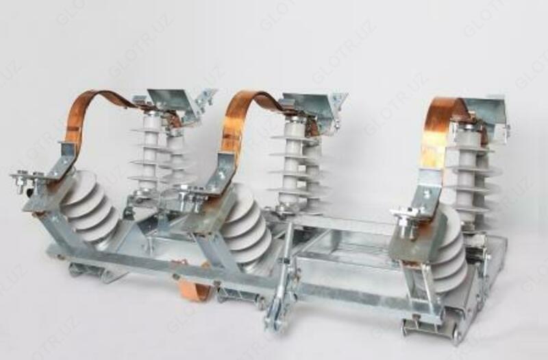 Разъединитель линейный РЛКпл-1б-IV-10/400 УХЛ1 Н=6200