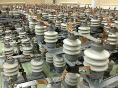 Разъединитель высоковольтный РЛНД -2-10 II/400 УХЛ1 с приводом ПРНЗ