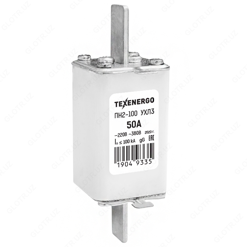 Плавкая вставка ПН 2 100/ 50 А медь