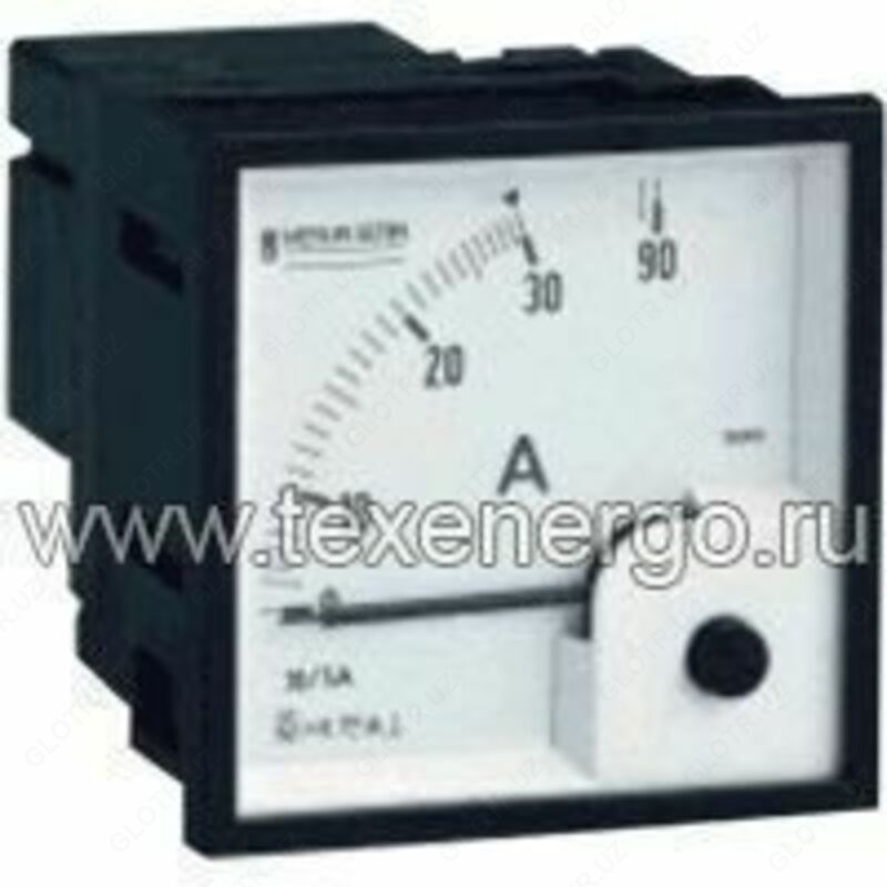 AMPERMETER SCALE 72X72, 50A