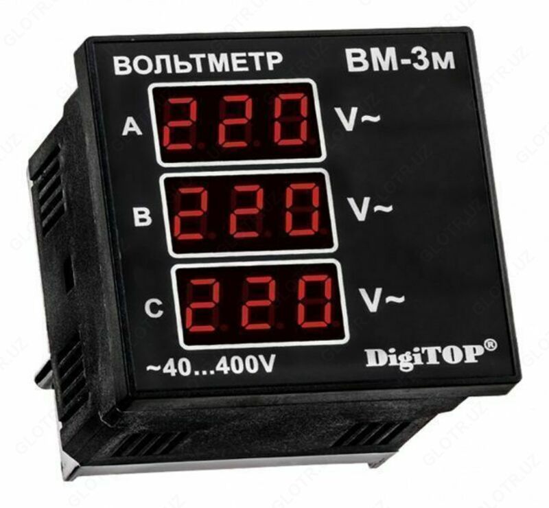BM-3M DigiTop voltmetrining paneli