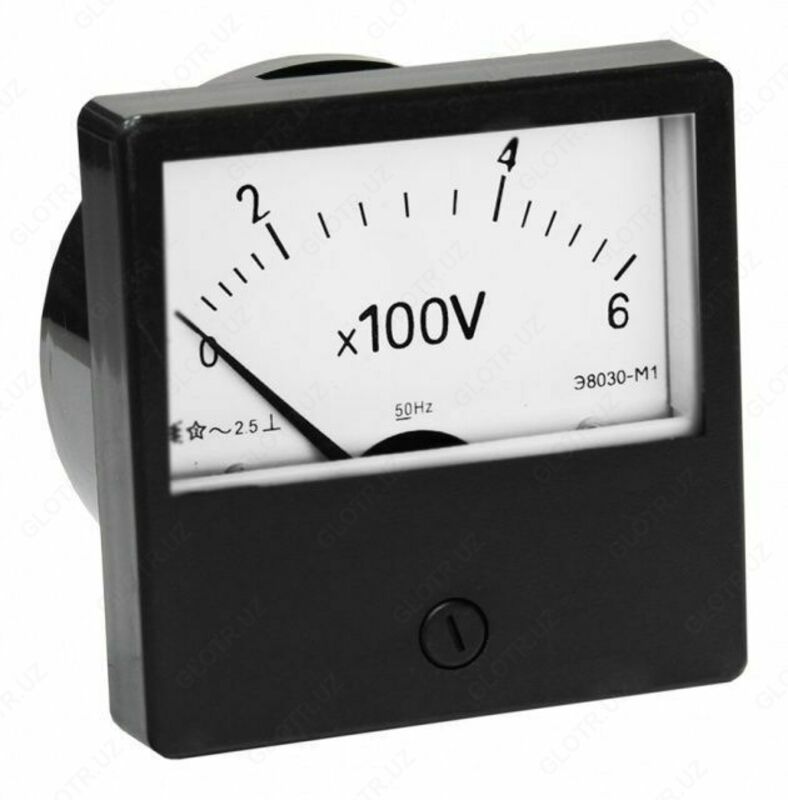 Вольтметр Э8030-М1 600 В