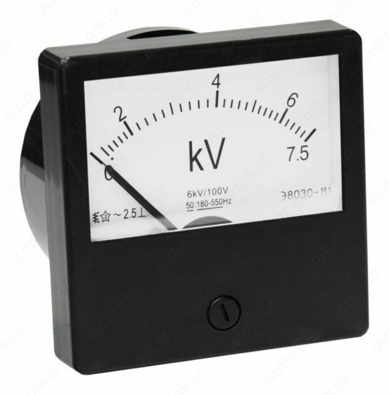 Voltmetr E8030-M1 7,5 kV (6000 / 100V)