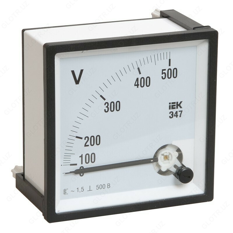 Voltmetr E47 600V kl. aniq. 1,5 96x96 mm