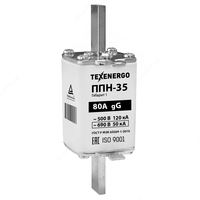 Плавкая вставка ППН35 80А габарит 1