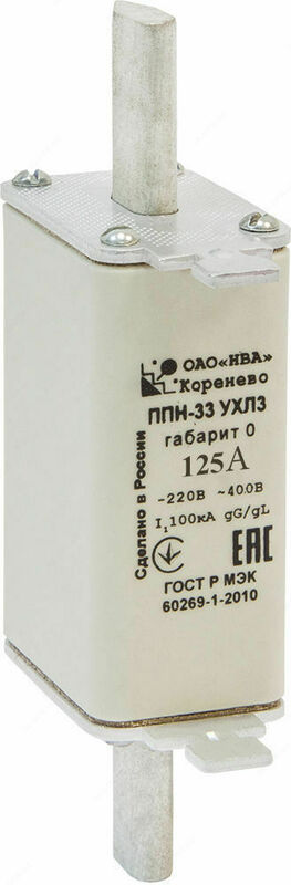 Sug'urta aloqasi PPN33 125A hajmi 0