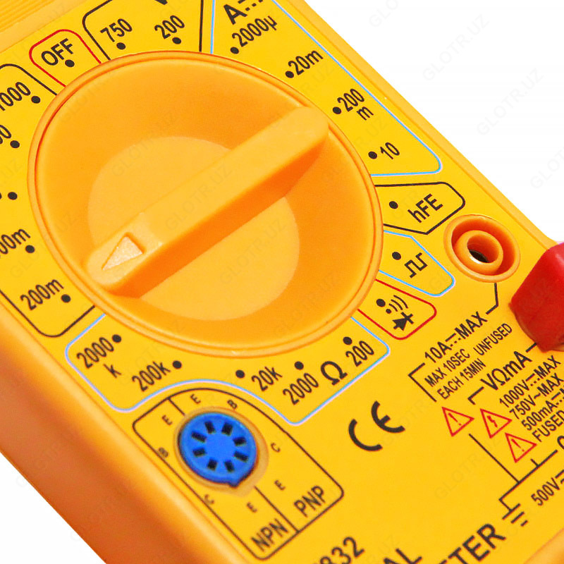 Мультиметр DT832