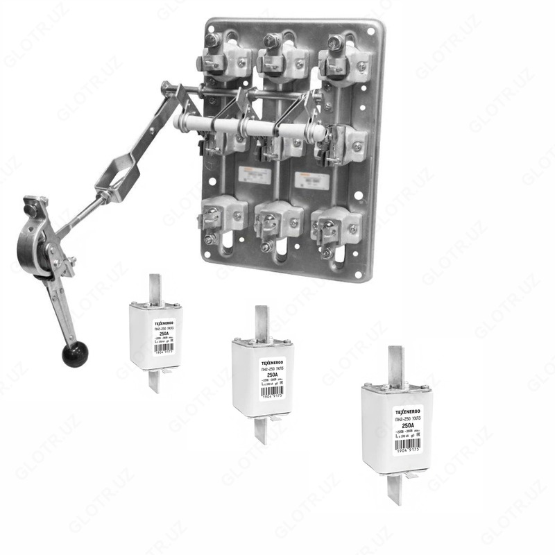 RPS 2 / 1P 250A-ni PN2 o'ng tutqich bilan almashtiring