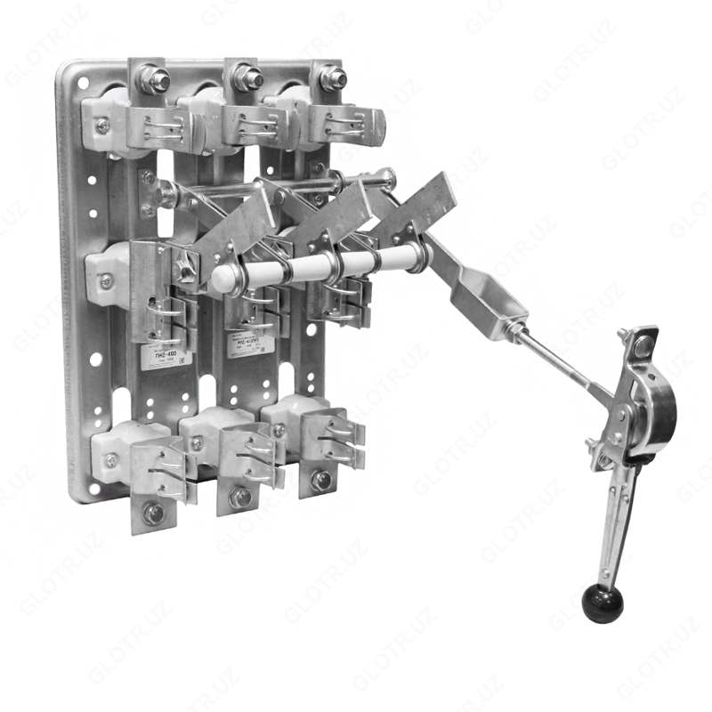 Рубильник РПС 4/1П 400А с ПН2 правая рукоятка