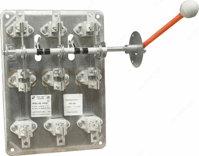 Рубильник РПБ 1/П (без ПН), 100А рукоятка справа