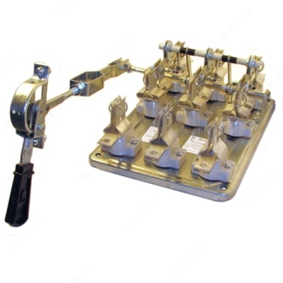 Рубильник РПС - 4/Л 400А без ПН рукоятка слева