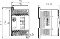 Программируемый логический контроллер plc XC3 серии micro plc XC3-14RT-E - от {0} сум