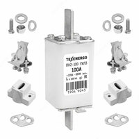 Sug'urta PN2 100 / 31.5 Aloqa bazasi (ushlagichi) va mahkamlagichlari bilan to'liq jihozlangan