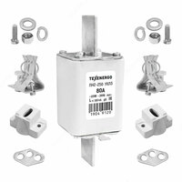 Sug'urta PN2 250/80 Kontakt poydevori (ushlagichi) va mahkamlagichlari bilan to'liq jihozlangan